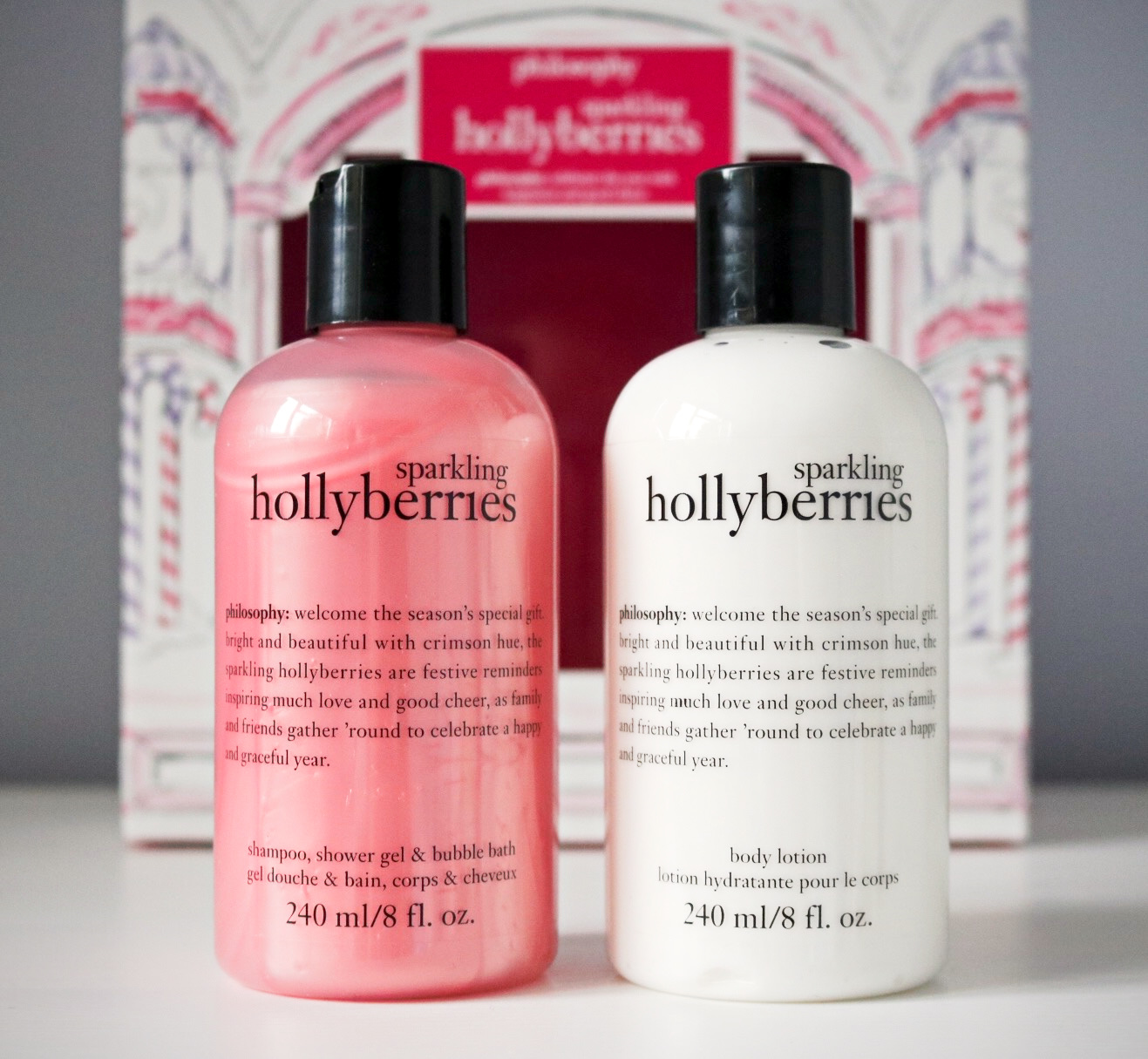 Philosophy Sparkling Hollyberries Bath and Body Gift Set | I Am Fabulicious  | Bloglovin'